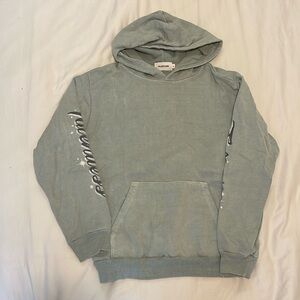 TALENTLESS pastel airbrush hoodie